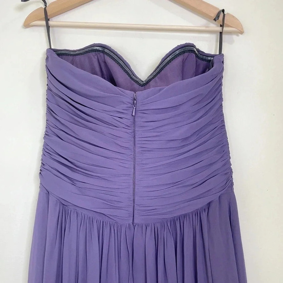 DESSY COLLECTION | LUX CHIFFON BRIDEMAID PROM DRESS IN CONCORD COLOR - Picture 9 of 14